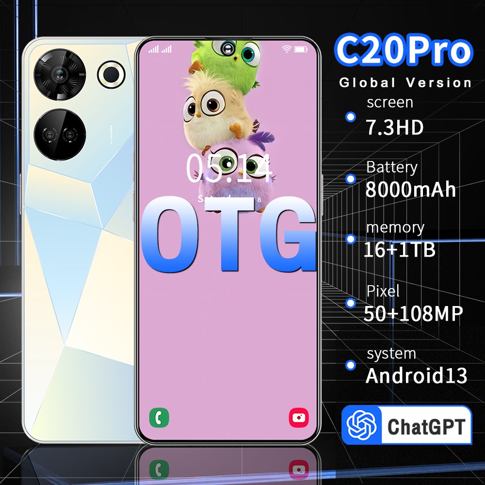Wholesale Hot Sale camon 20 pro 5g smartphone 3G+64GB camon phone 16GB+512GB mobile phone