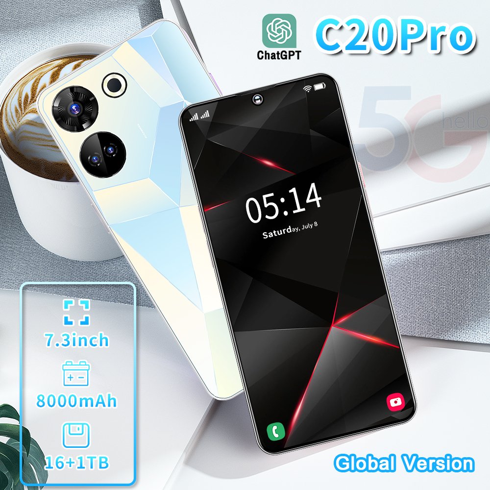 Wholesale Hot Sale camon 20 pro 5g smartphone 3G+64GB camon phone 16GB+512GB mobile phone