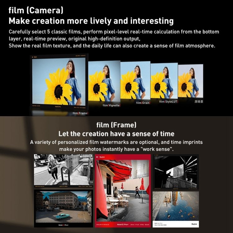 Original Xiaomi Redmi Note 12 Pro+ 5G 200MP Camera 8GB+256GB 5000mAh Battery 5G Android Smartphone