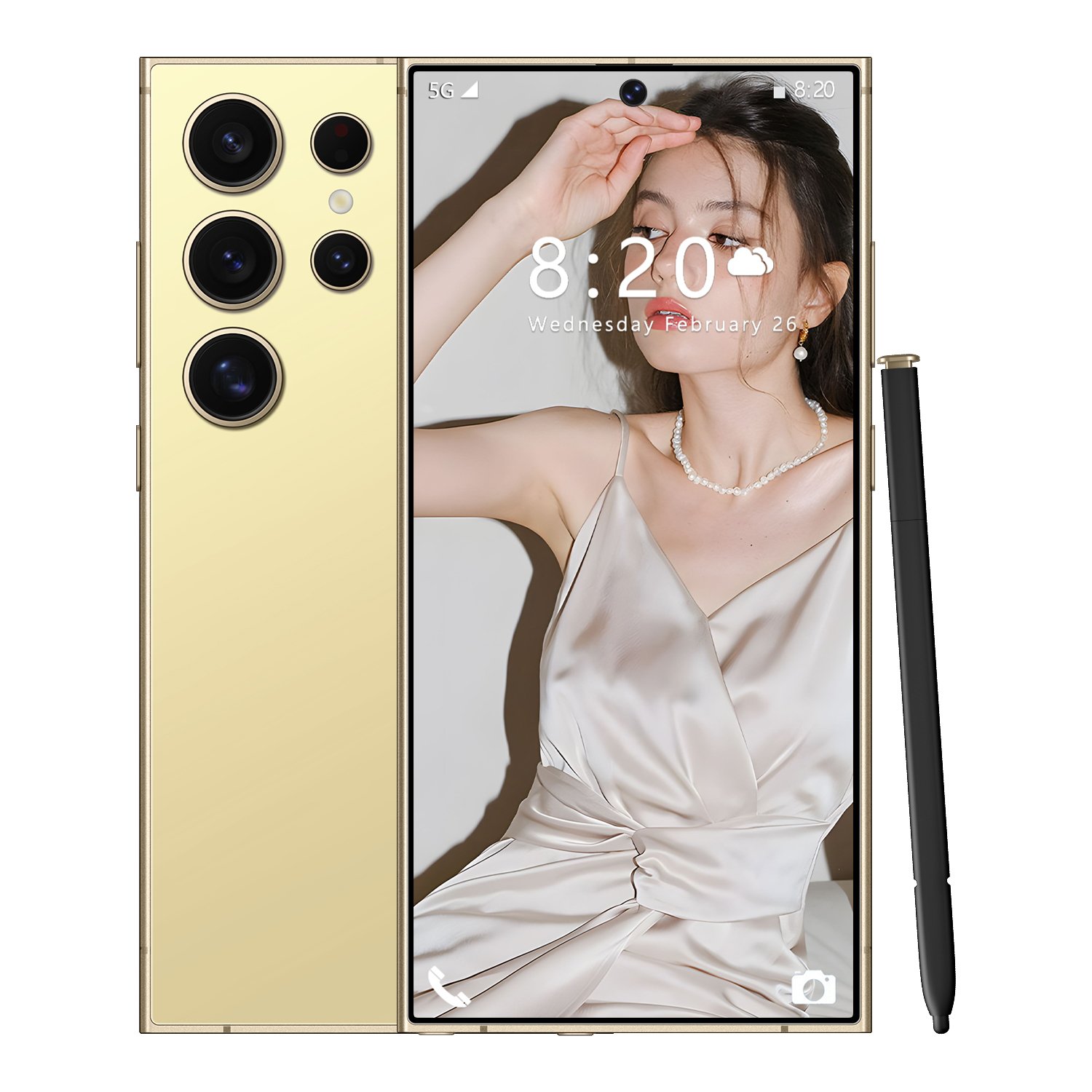 Cheap phones S24 ultra 5G Smartphone Gloabal Version 12GB+1TB Android 14 Cellphone 7.3inches HD screen Dual SIM Mobile Phone