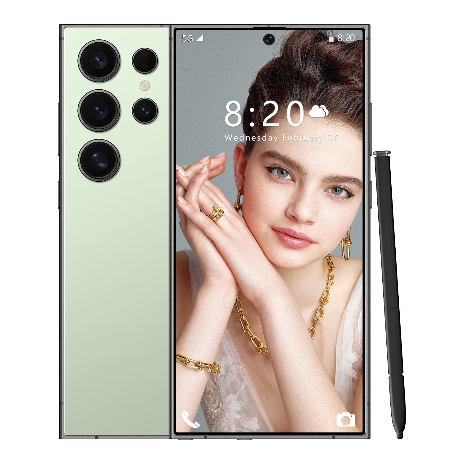 Cheap phones S24 ultra 5G Smartphone Gloabal Version 12GB+1TB Android 14 Cellphone 7.3inches HD screen Dual SIM Mobile Phone