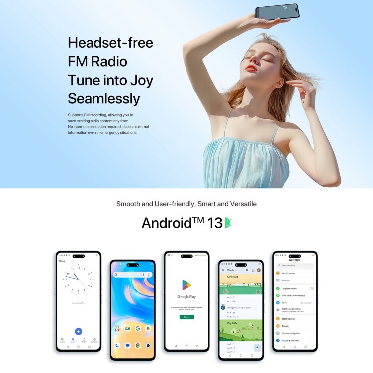Dropshipping Free UMIDIGI G6 5G Smartphone 6GB+128GB 5000mAh Battery Face ID Unlock Cellphone 5G Android NFC Mobile Phone
