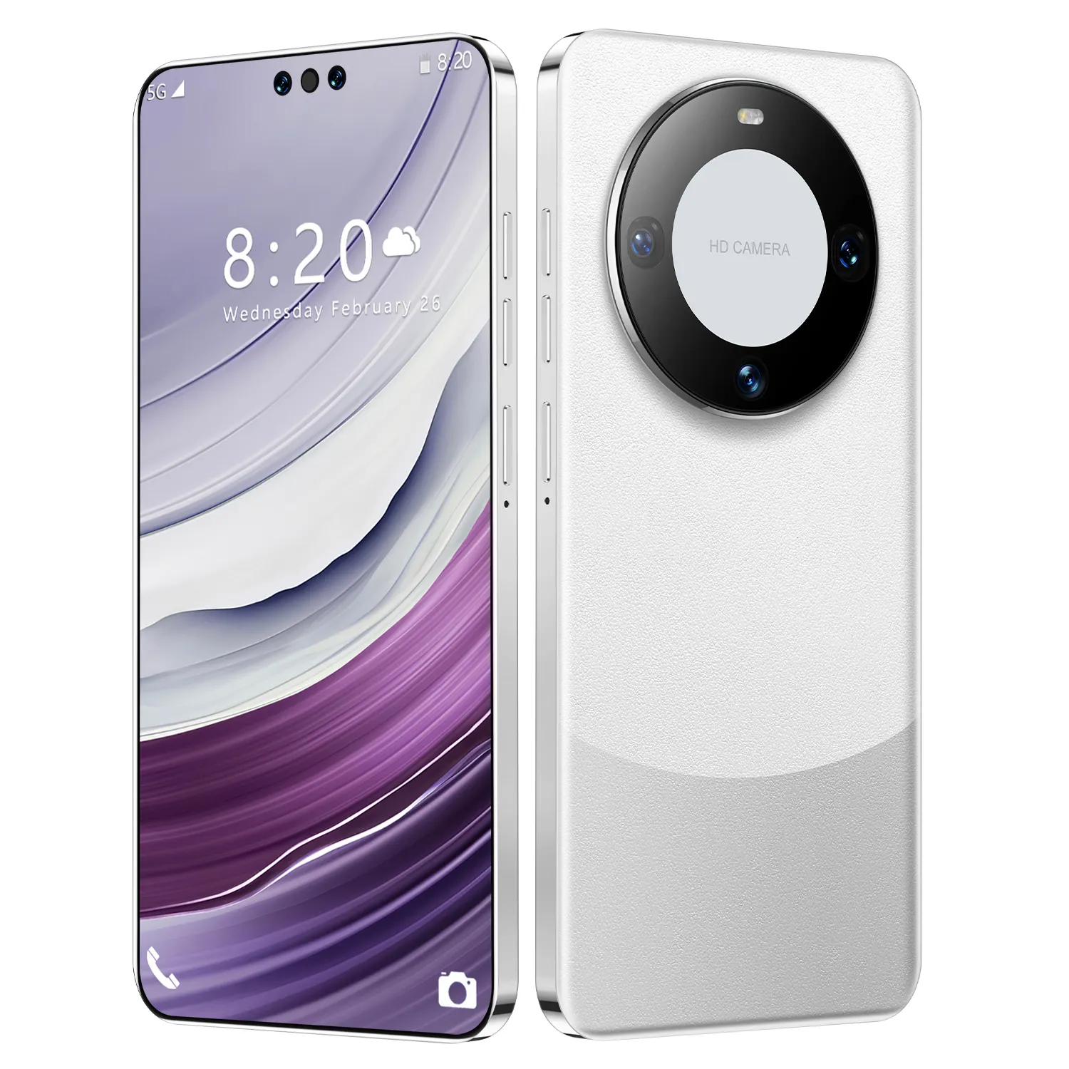 Quick charge 3.0 2024 Hot Selling Cellphone Mate 60 Pro 16GB+1TB 7.3 Inch Full Display Android 13.0 Mobilephone 5G Smartphone