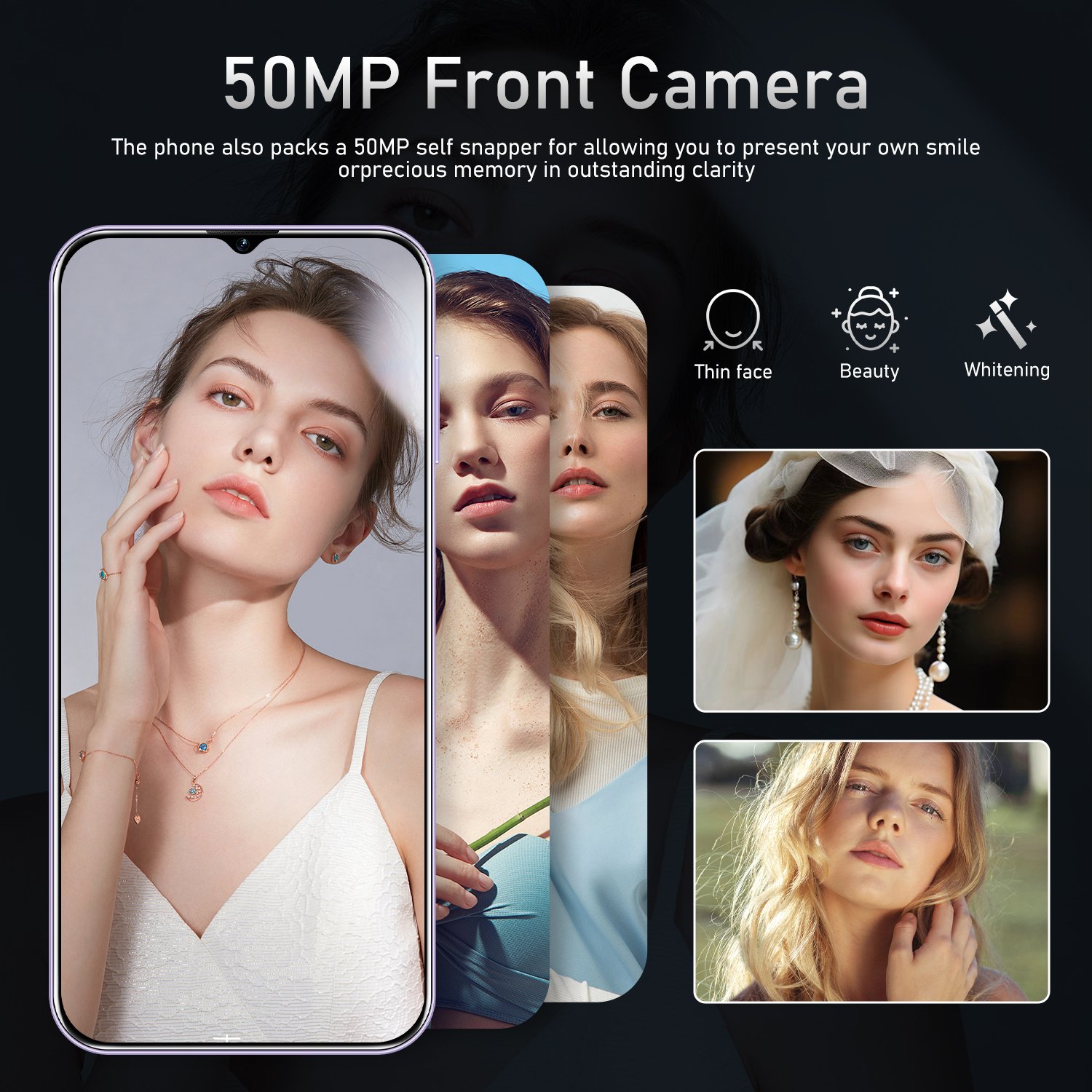 5G Smartphone M6 Pro Brand New Gaming Mobile Phone Smart Phone 16GB+1TB Cheap Telephone Big Screen gaming smartphone