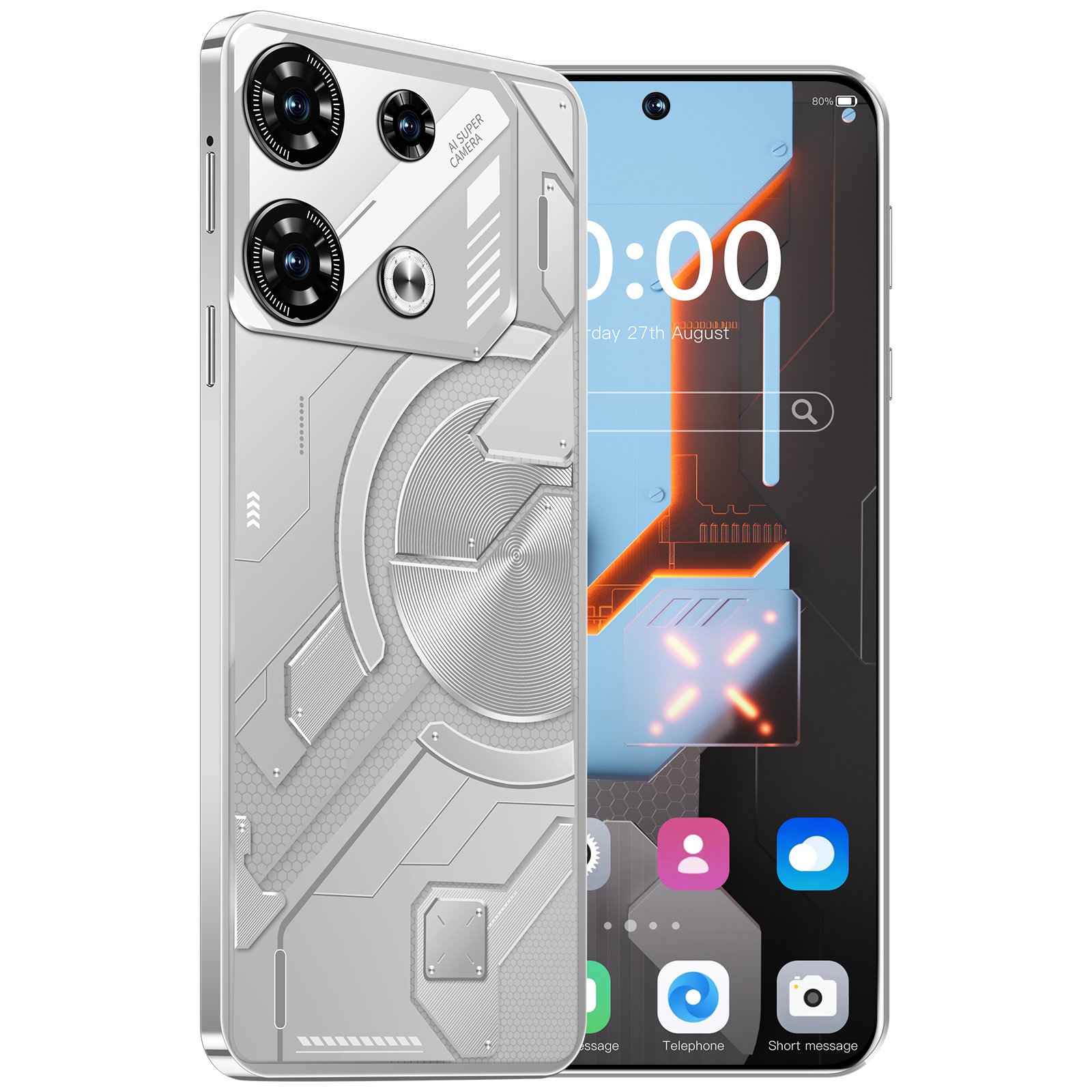 Global Version GT10 Pro 5G Smartphone 8GB+256GB Snapdragon Octa Core 7.3inch 120Hz Display 108MP Phone