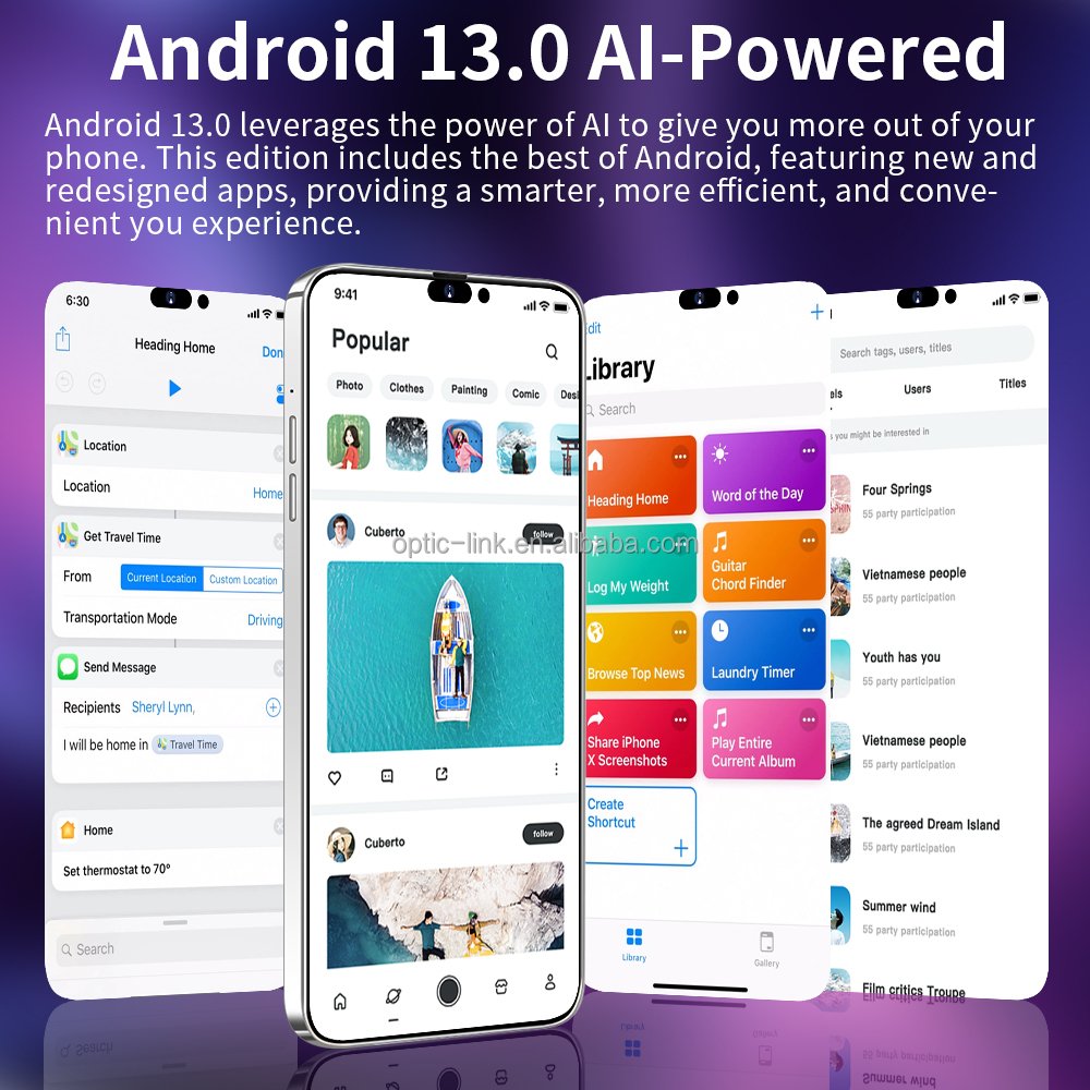 5g Dual Sim Card I 15 Phone 15 Pro Max 5g Smartphone Smart Phone AMOLED Vivo T3x 5g Phone 1511 Box Speaker Global Version 65W