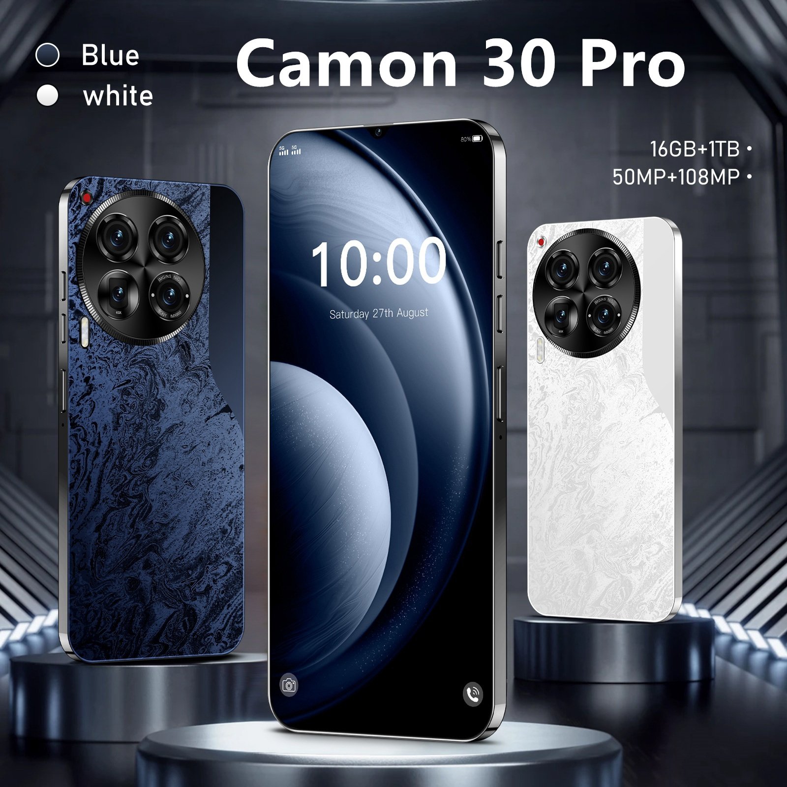 camon 30 pro original 8000Mah 6.6 inch Snapdragon8gen2 Android13 cell phone 5g smartphone