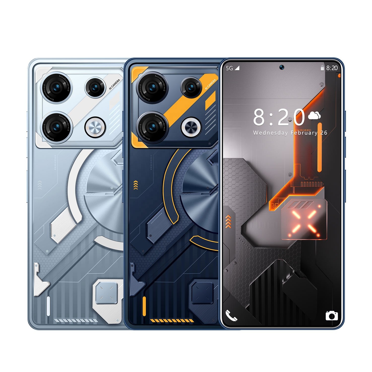 Low prices 7.3 Inch 5g original GT10 Pro Max phone Android13 Hd Large Screen 5g Smartphone 16gb + 1tb i nfinix phones