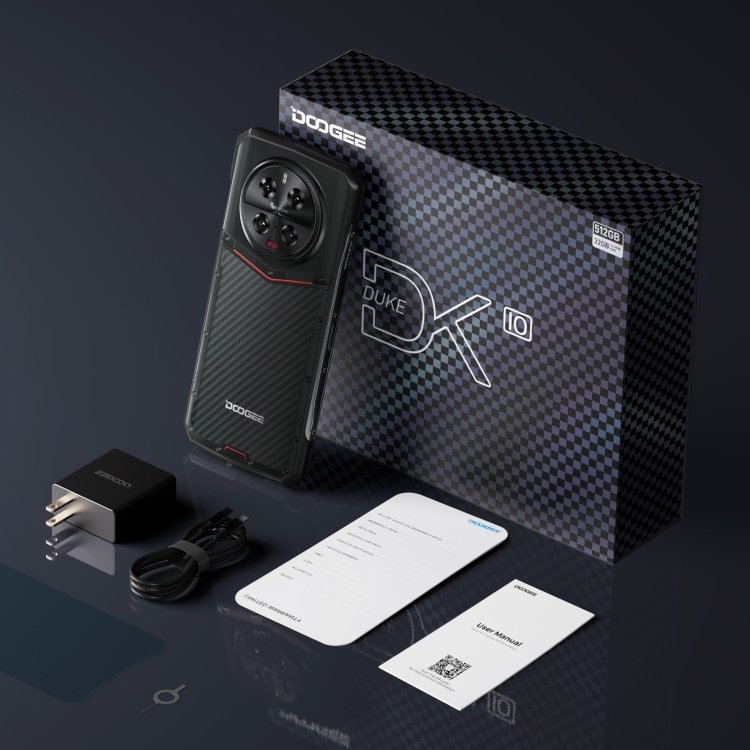 High Quality DOOGEE DK10 5G Smartphone 12GB+512GB 6.67 inch Android 13120W fast charging NFC Mobile Phones Support Google Pay