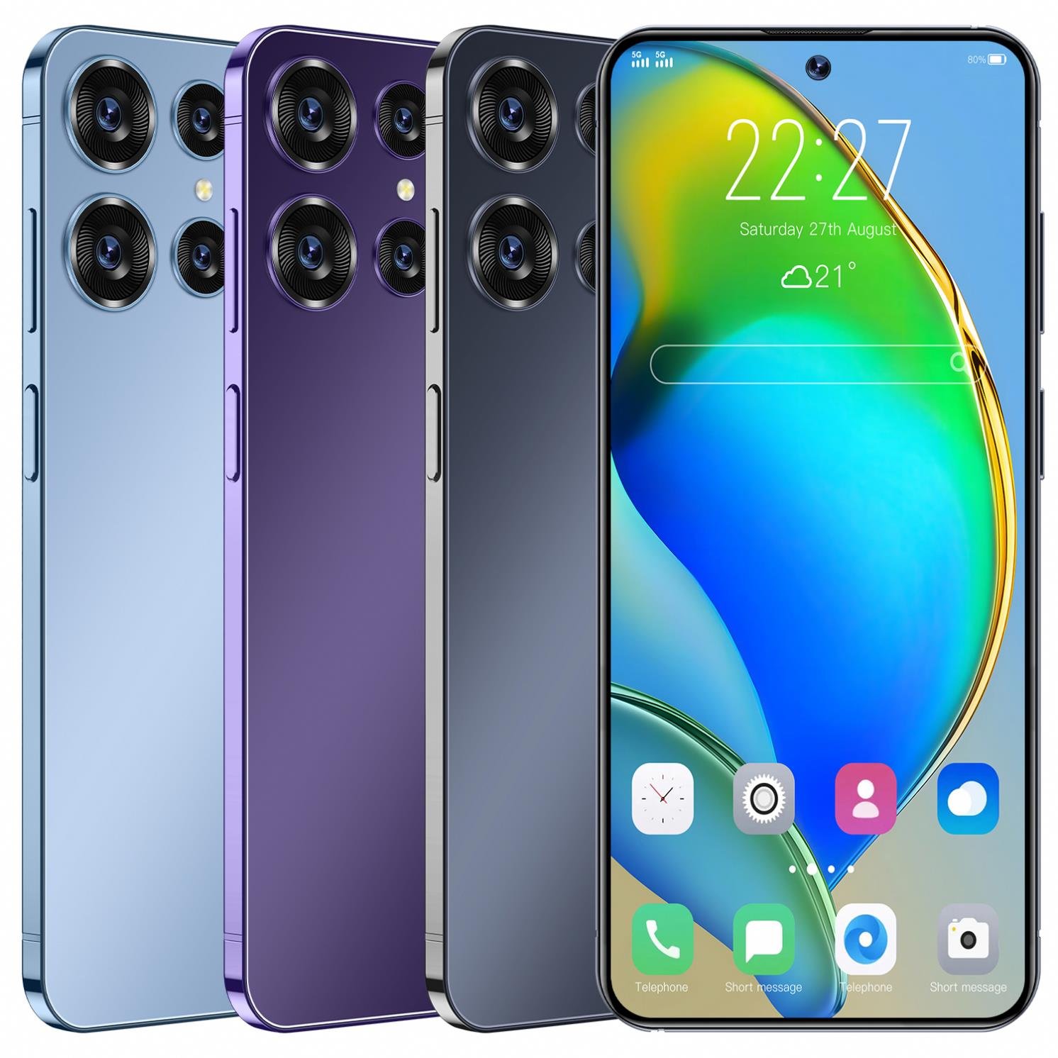 Android Mobile Phone Best brand new Original S24 Ultra S24+ S24 Nuevo Smart Phone Smartphone