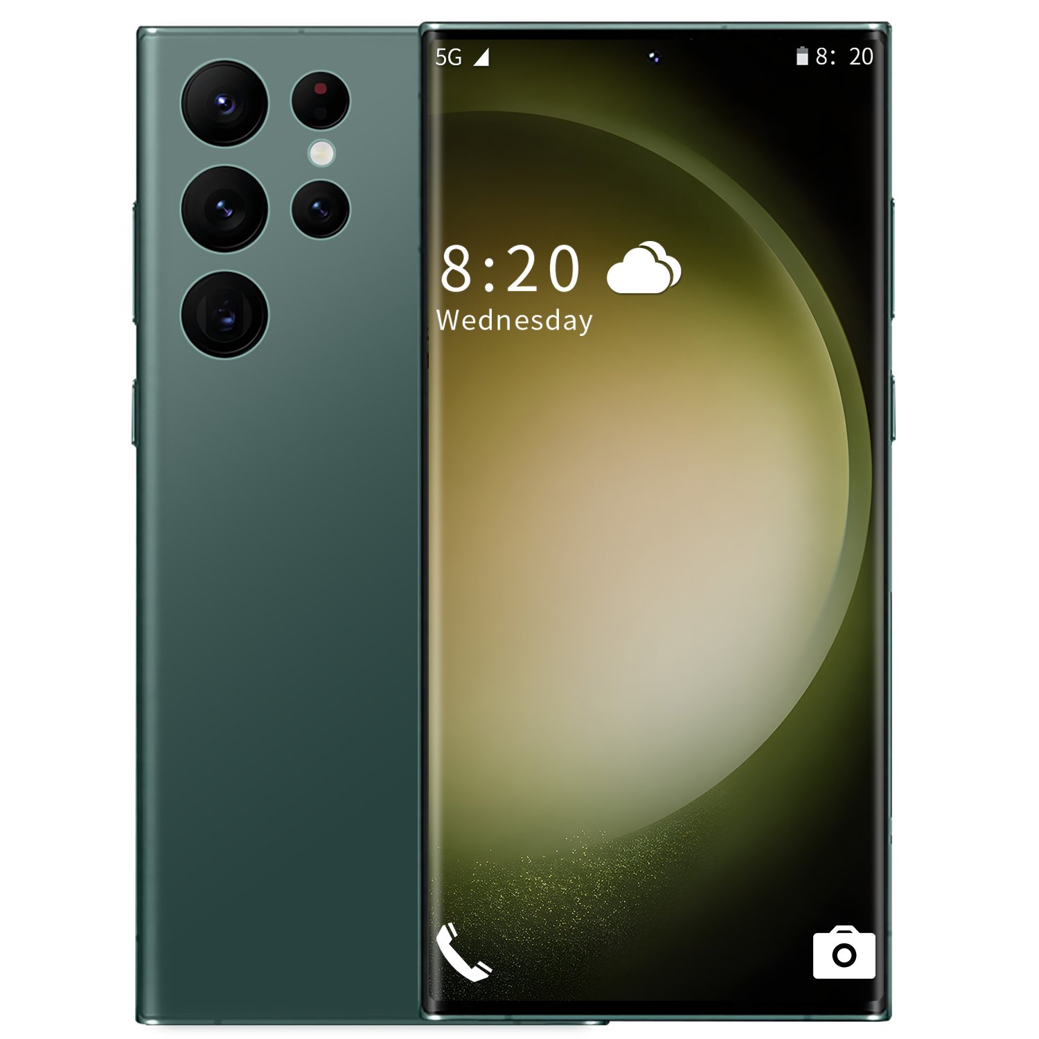 New Global S24 ULTRA Cell Phone 7.3 Inch Big Screen 5G Smartphone 16GB+1TB Dual SIM Android Mobile Phone S24 ULTRA