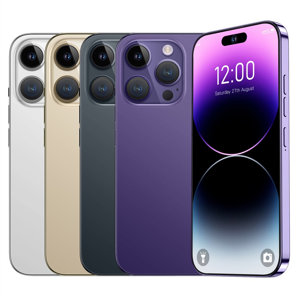 Original 14 Pro Max Phone 6.8 Inch Smartphone 5g i 512gb 256gb Mobile Phone for New i14 Phone 14 Pro Max