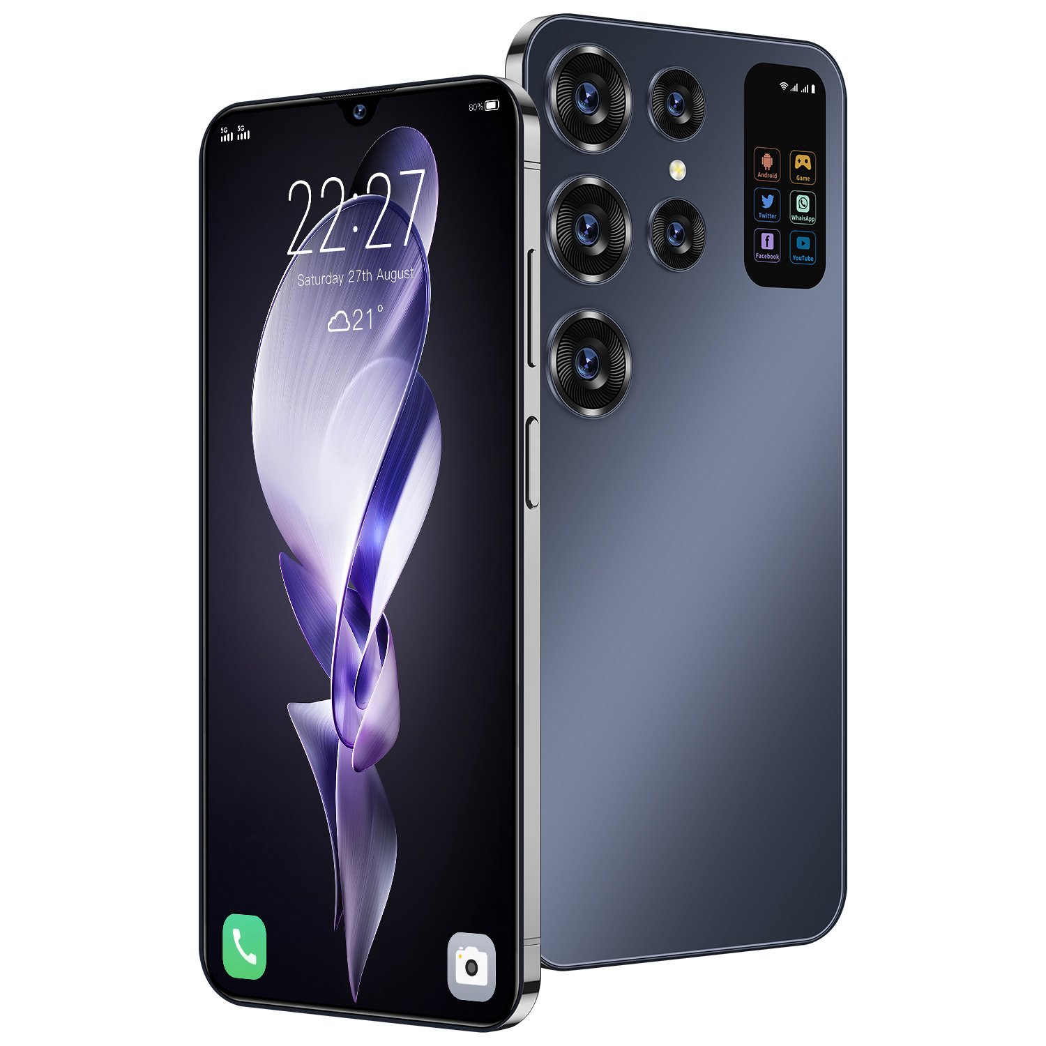 Factory Price gaming S24 Ultra 45w 200MP rear camera mobile phones Cell Phone dual SIM card 1440*3200 pixel new 5G smartphones