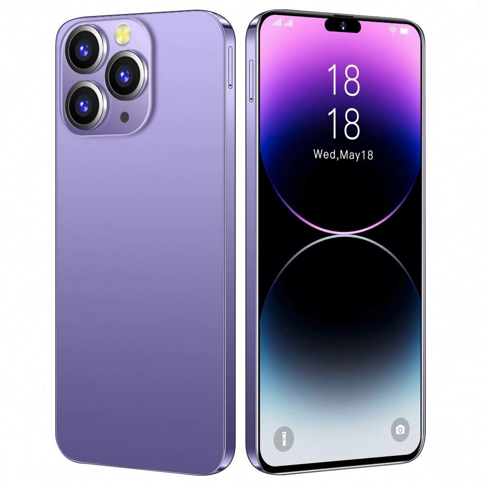original Global PHONE14 PRO MAX 16GB+512GB 6.7 Inch full Display Android 10.0 Mobile Phone I14 Unlocked Cell Phone Smartphone