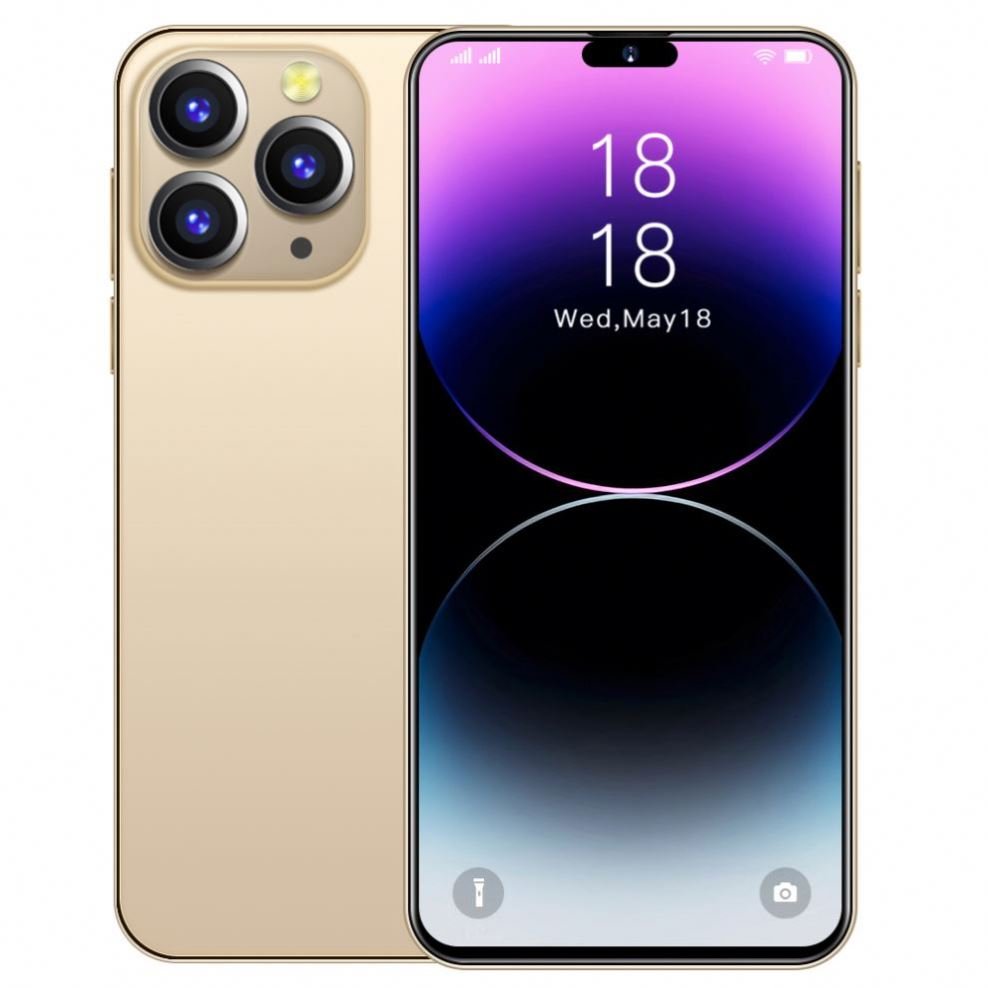 original Global PHONE14 PRO MAX 16GB+512GB 6.7 Inch full Display Android 10.0 Mobile Phone I14 Unlocked Cell Phone Smartphone