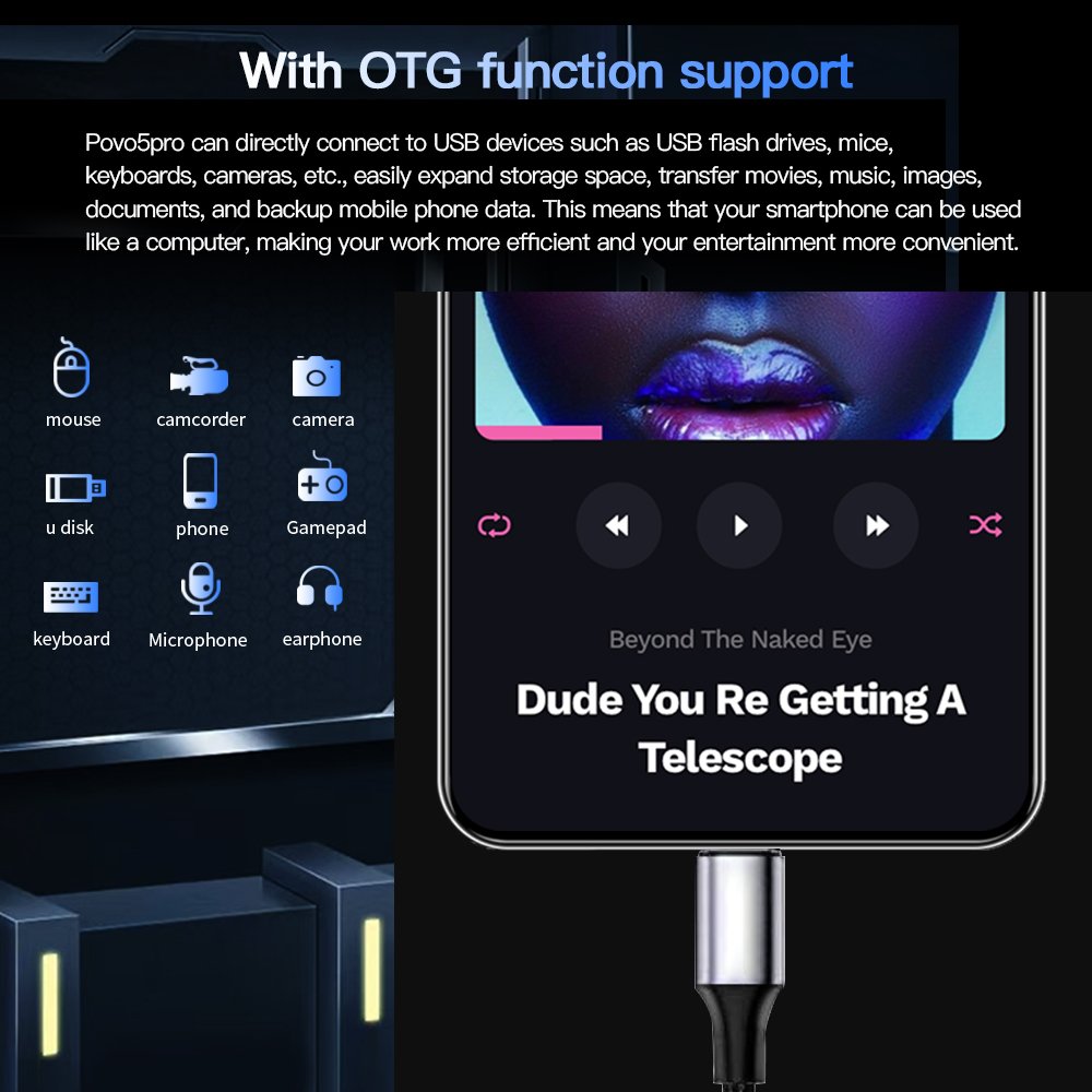 POVO5PRO Global Version 5G mobilephone telephone smartphone cubot 5g smartphone new smartphones 5g 2024