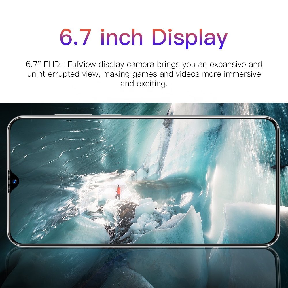 Hot Sale Fast Charging Goophone Global Version Smartphone Businessreen Dualbeige White Phone for P50 Pro 6.7 Inch 5g Smartphone