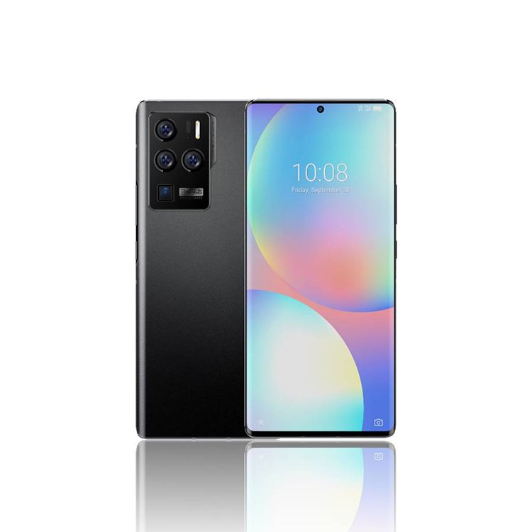 High-end cheap 8GB+256GB smart phones 5g smartphones Flexible Curved Display Android 11