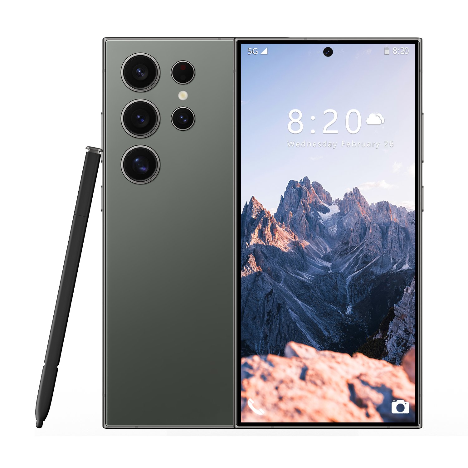 OEM S24+ultra Phone High Q Phone Android 13 Global Version Unlocked 4g 5g Smartphone LCD Screen Mobile Phone