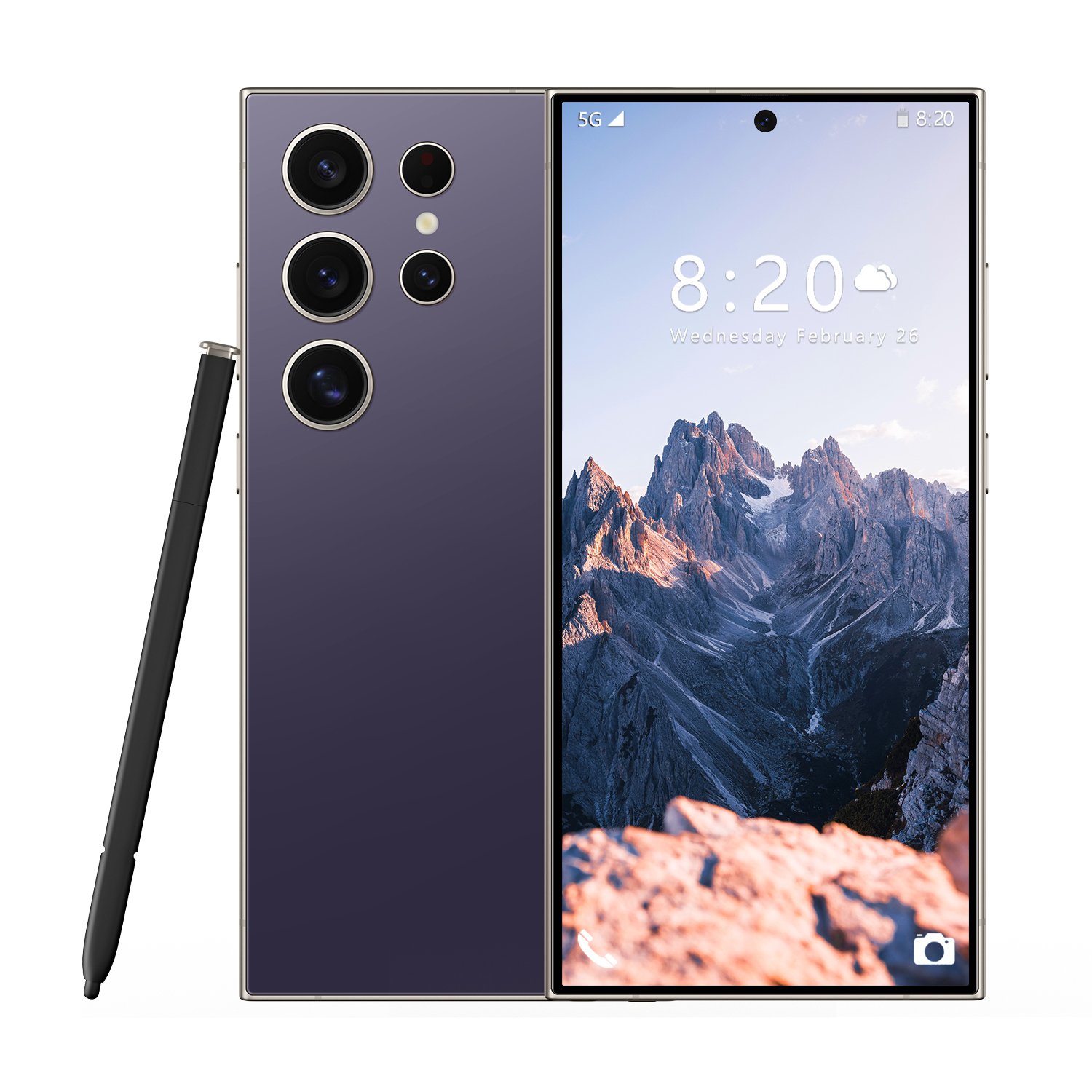 OEM S24+ultra Phone High Q Phone Android 13 Global Version Unlocked 4g 5g Smartphone LCD Screen Mobile Phone