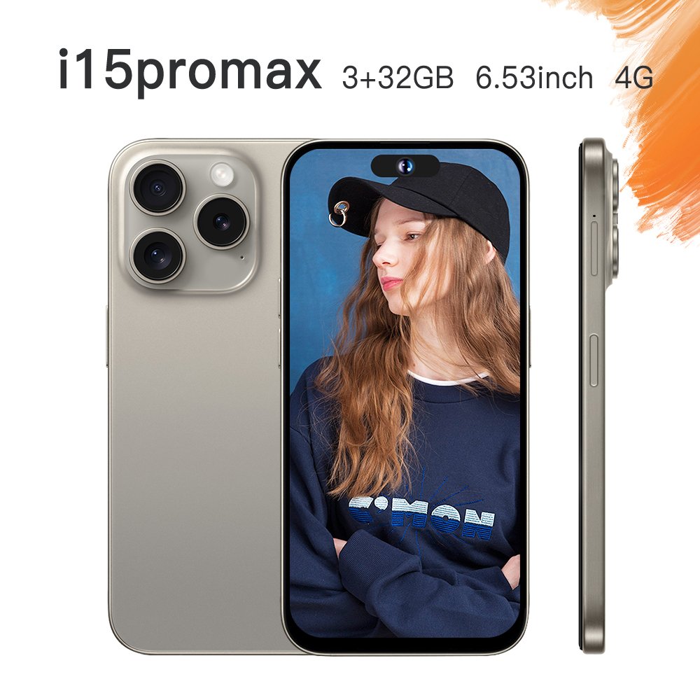 Feature Phone Original i For Phone 15 Pro Max Telefone Cell Cheap Mobile Phone 5G Smartphone Smartphone Gaming 15 16 i14 Android