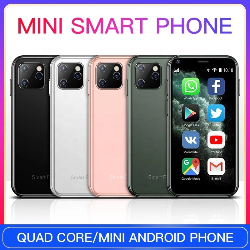 SOYES XS11 Cell Phone 2.5" Dual SIM 1GB 8GB Quad Core 1000mAh Google Play Market Cute Smartphone