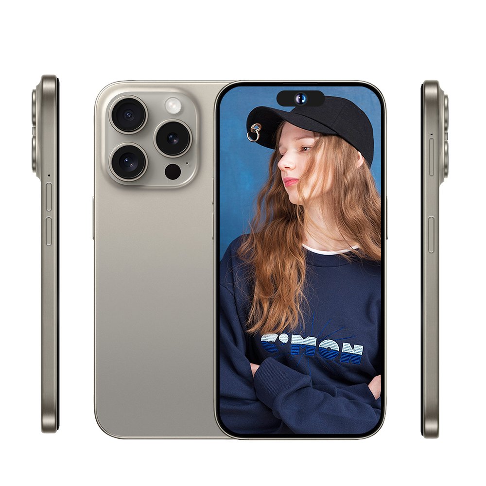 Phone 15 pro max 16GB+1TB Smartphone 5g Smartphone 6.7inch Screen Dual Sim Card I 15 phone 15 Pro Max 5g De Smartphones 64MP