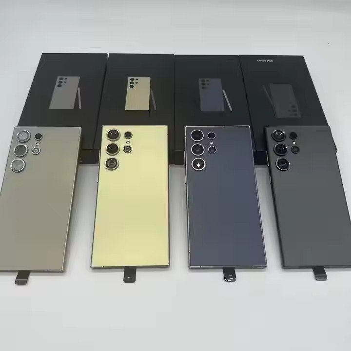 2024 Wholesale original S24 Ultra 5G smartphone 6.8 inch unlocking global version 12G+512GB S23 S24 4G 5G android mobile phones