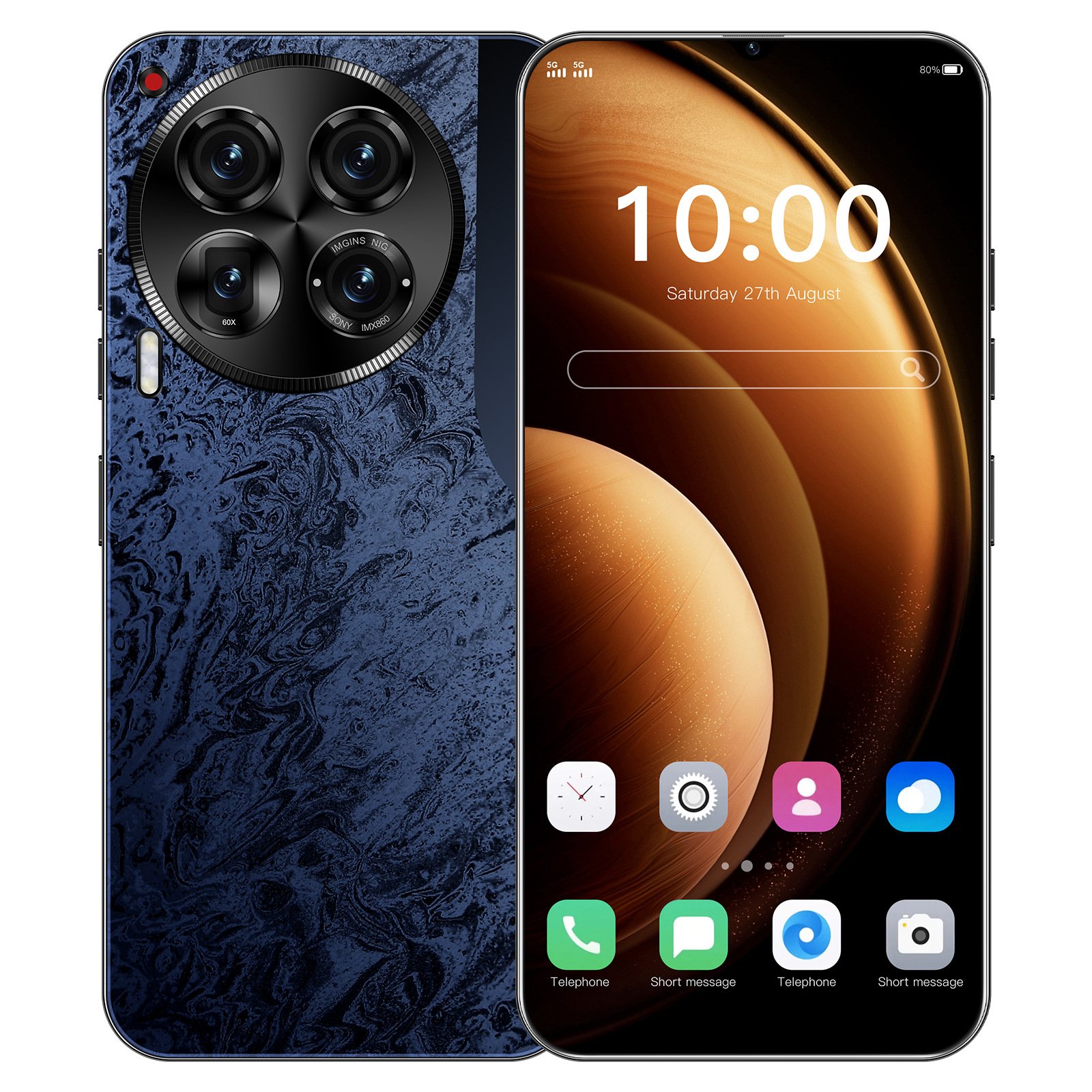 New design C30 Pro Original 7.3 Inch Android 13 Phone 16GB + 1TB 50MP + 108MP 5G smartphone 8000mAh mobile phones