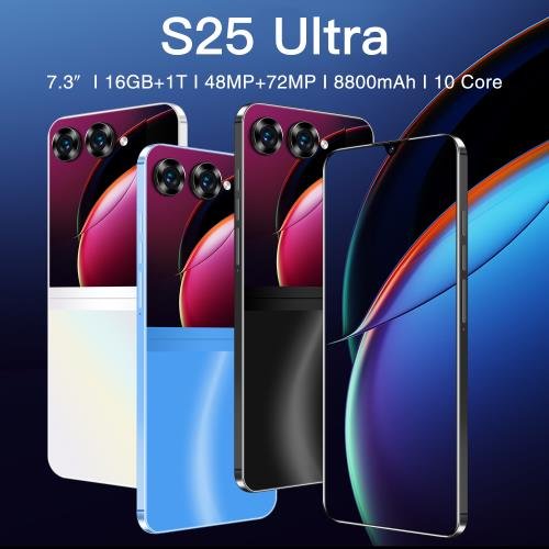 Full screen Gaming Smartphone Telefon Cellphones Telefone Android 16GB+1TB Cheap unlocking 4G 5G S25 Ultra phone 5g smartphone
