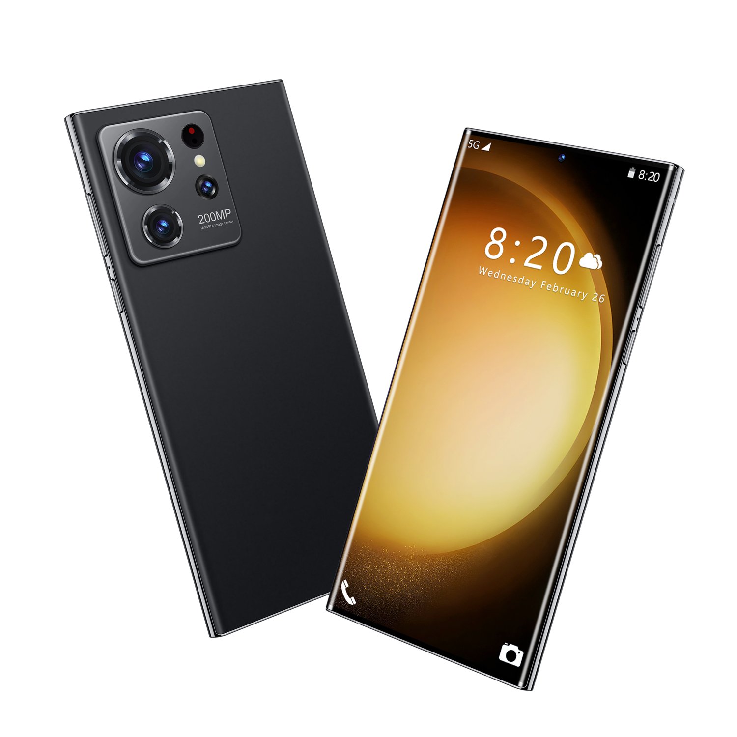 5G Phones Android 14.0 Mobile phones Cellphone Original S24 Ultra 16GB+512GB Smartphone 7.3inch Unlocked dual card smart phone