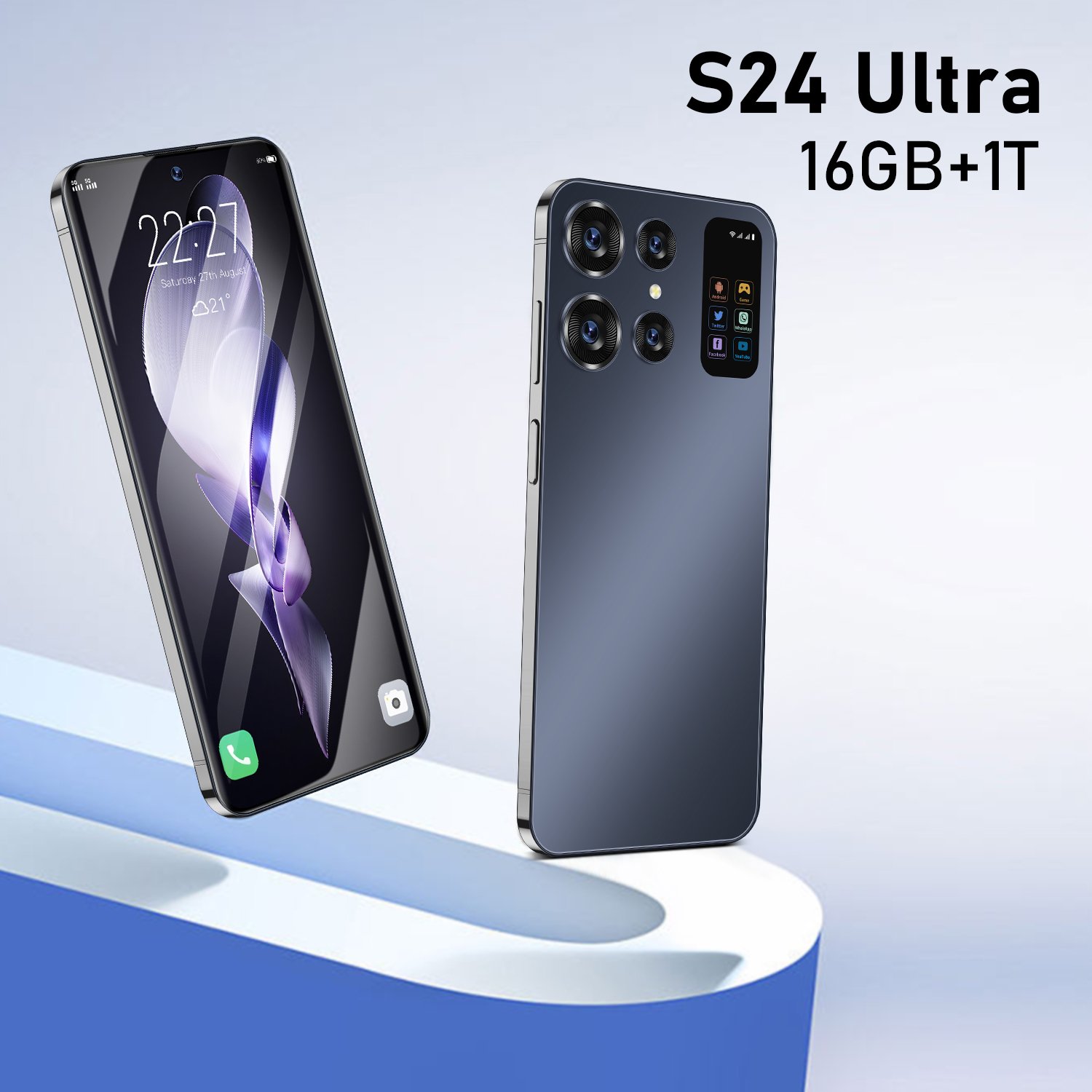 Original phones s24 ultra Smartphones For s24 ultra 16GB+1TB 5G Dual SIM Cellphone Mobile Phone s24 ultra 5g smartphone