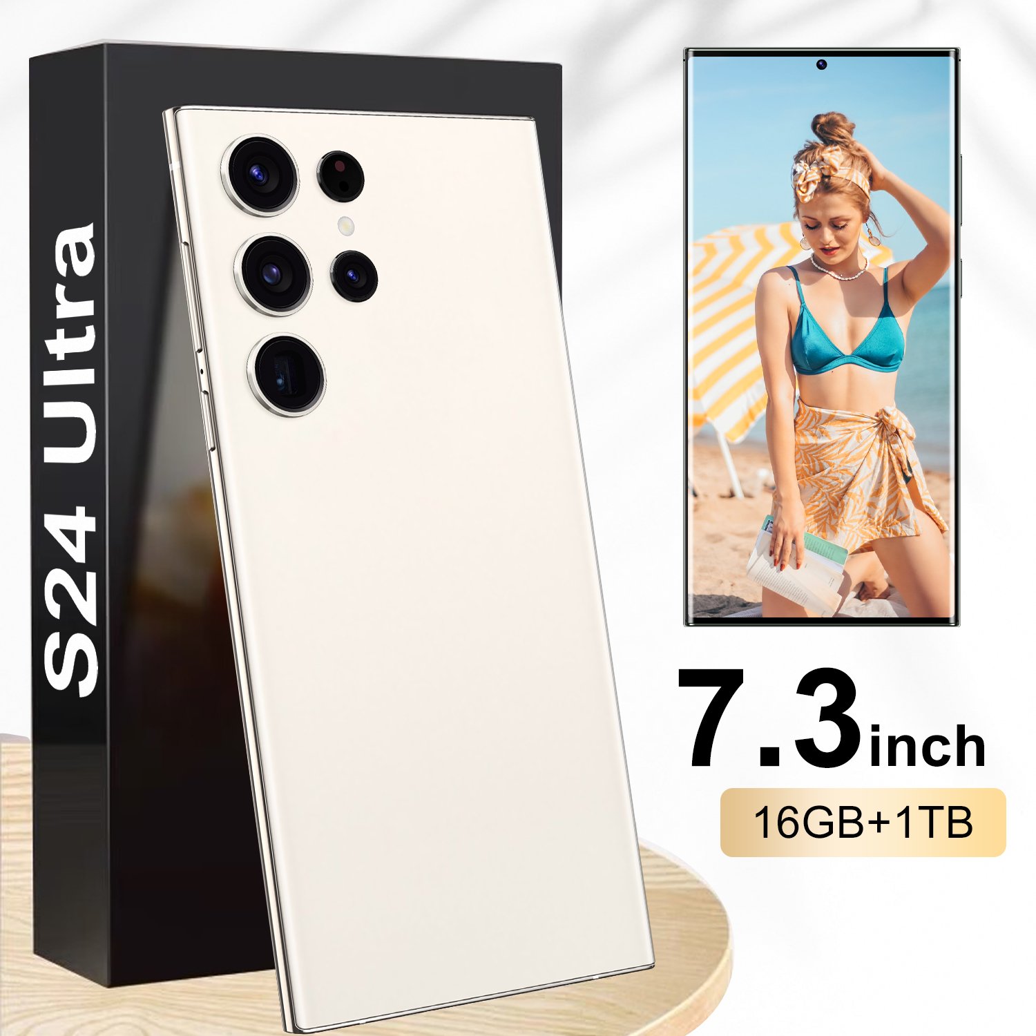 Bset Sell S24 ULTRA 12GB+512GB 7.2 Inch full Display Android 13.0 Mobile Cell Smart phone 5G Mobile Phone