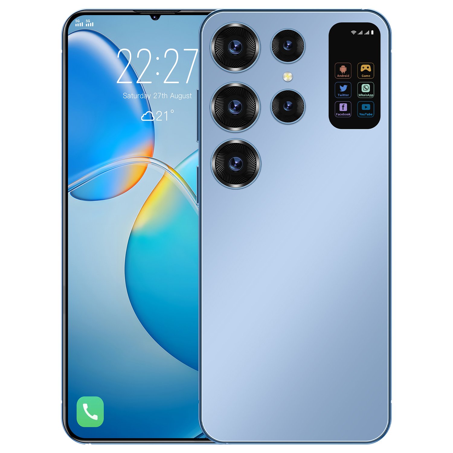 2024 S24 Ultra Cellphone Original 16GB+512GB Smartphone 7inch Unlocked dual card 5G Phones Android 13.0 Mobile phones