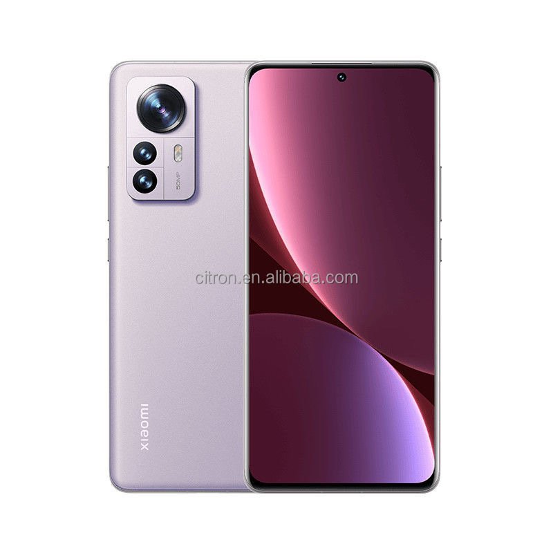 Original Xiaomi 12 Pro Cellular Phone, 50MP 12GB+256GB 2K Screen MIUI 13 Heart Rate 5G Smartphone, Support NFC Wireless Charging