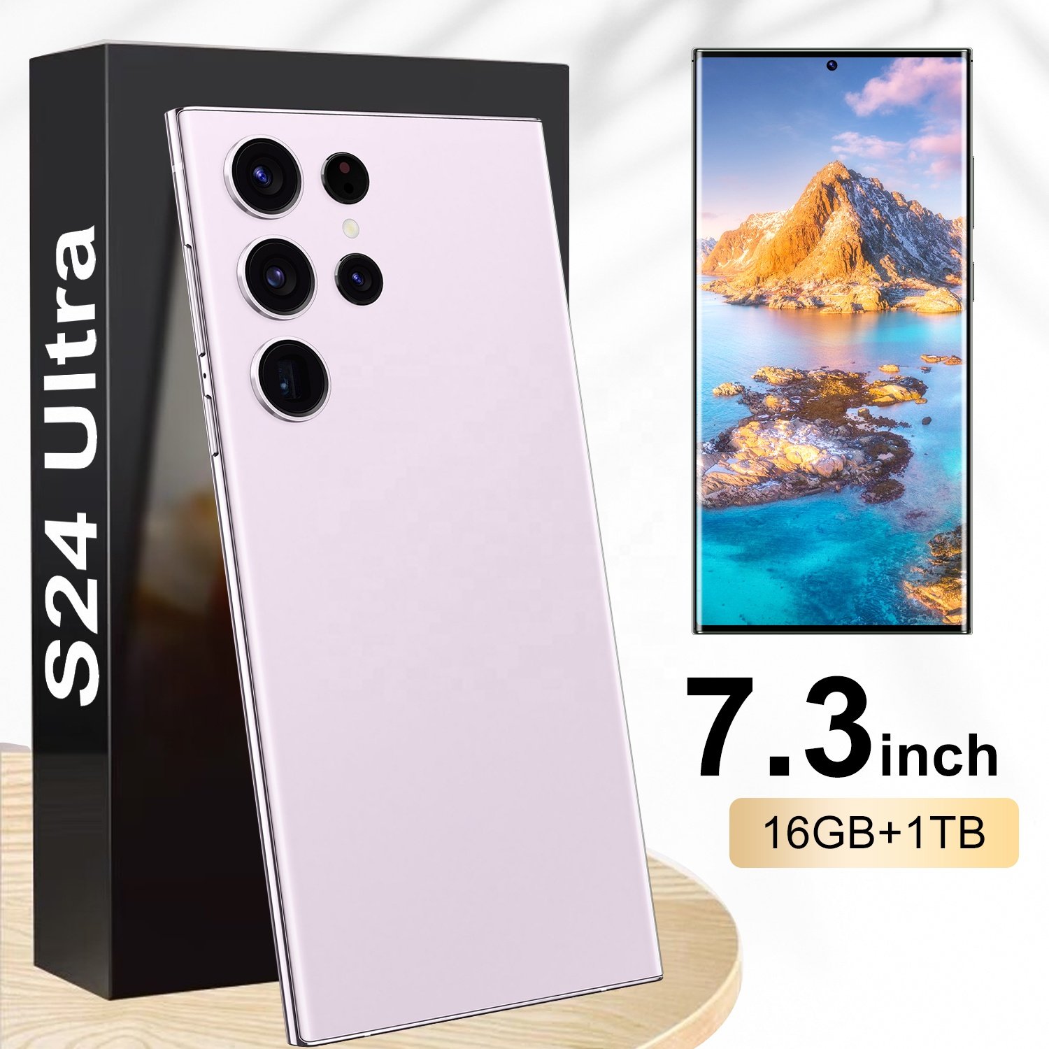 2024 New Original cellphone S24 Ultra 4G&5G Smartphone 16GB+1TB 7.3inch Unlocked dual card Android 13.0 Mobilephones