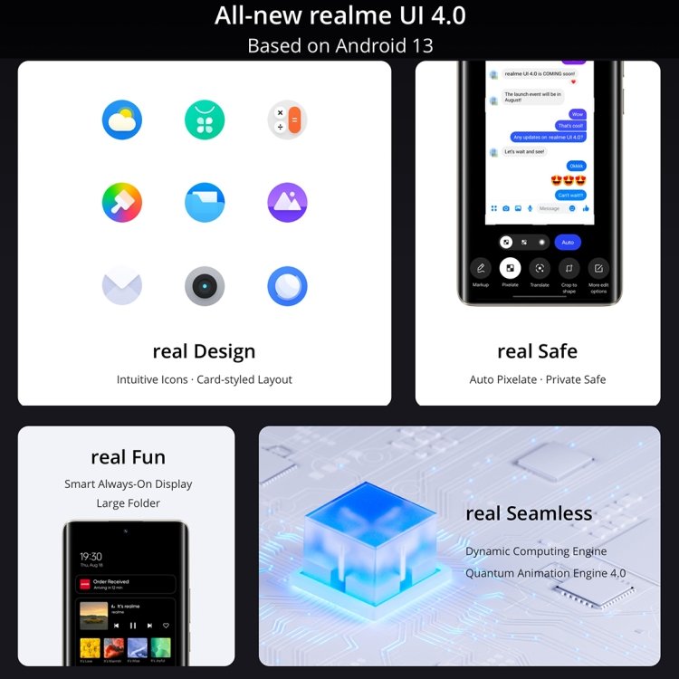 Original 5G smartphone mobile phone for Realme 10 Pro+ 5G 8GB+128GB 108MP Camera amoled screen support Google multi language