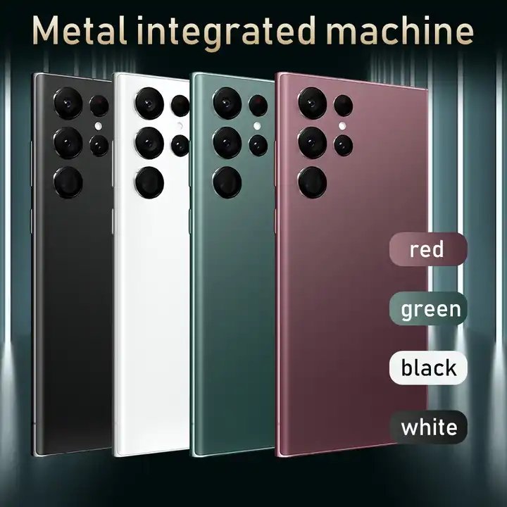 2022 NEW S22 Ultra 5g Phone 1tb Android Smartphone Android 12.0 Mobile Phones 7.3 Inch 16gb + HD Used Mobile Phones 4g and 5g XW