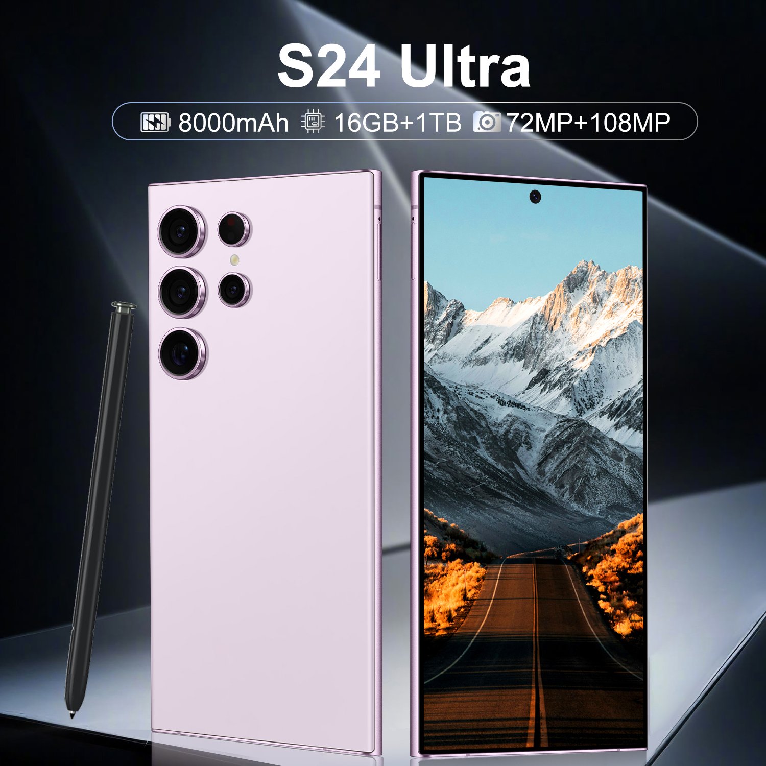 Best Mobile Phones S24 Ultra 7.3 inch 5G smartphones Face ID Supplier Wholesale Cell Android Price