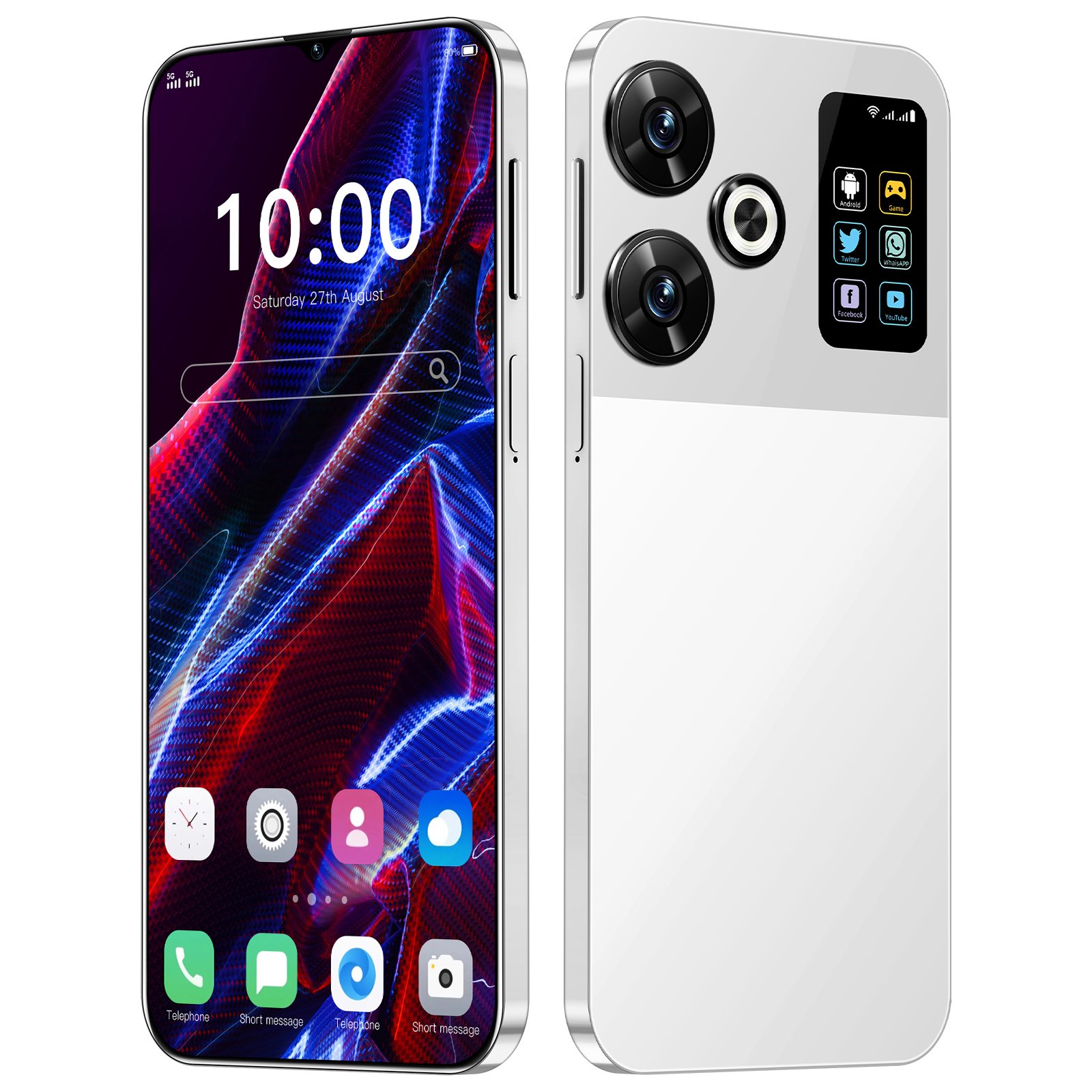 Global Connectivity M6 Ultra 5G Smartphone with 7.3-inch Display 2GB RAM and 16GB Storage
