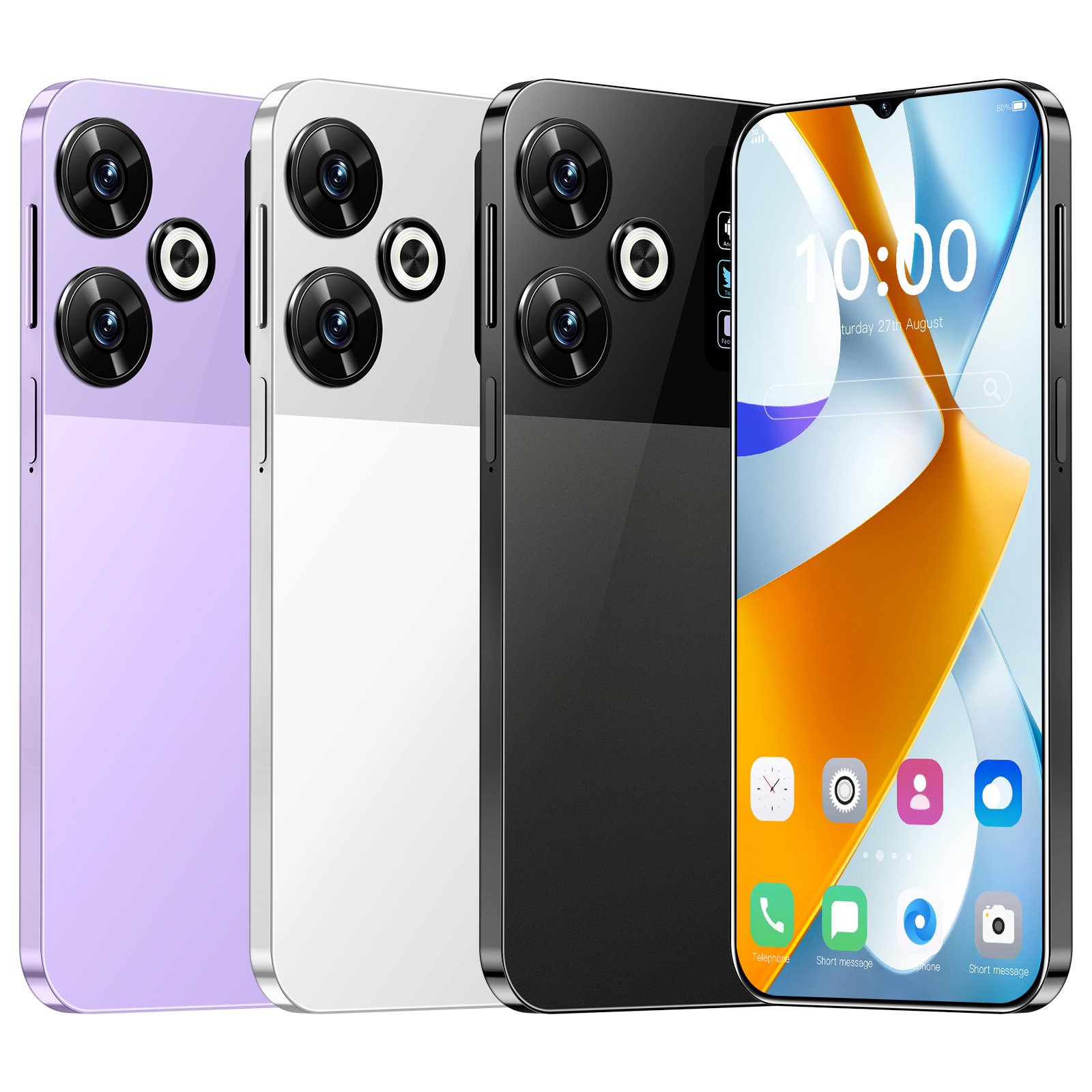 Global Connectivity M6 Ultra 5G Smartphone with 7.3-inch Display 2GB RAM and 16GB Storage
