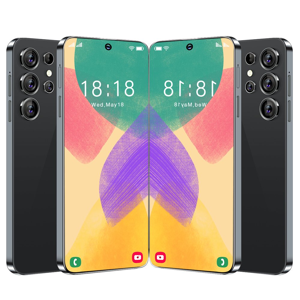 Gaming Mobile Phone original 2024 New S24 Ultra 16gb+1tb Android 5g Smartphone 7.3Inch 8000mah Battery Dual Sim Card