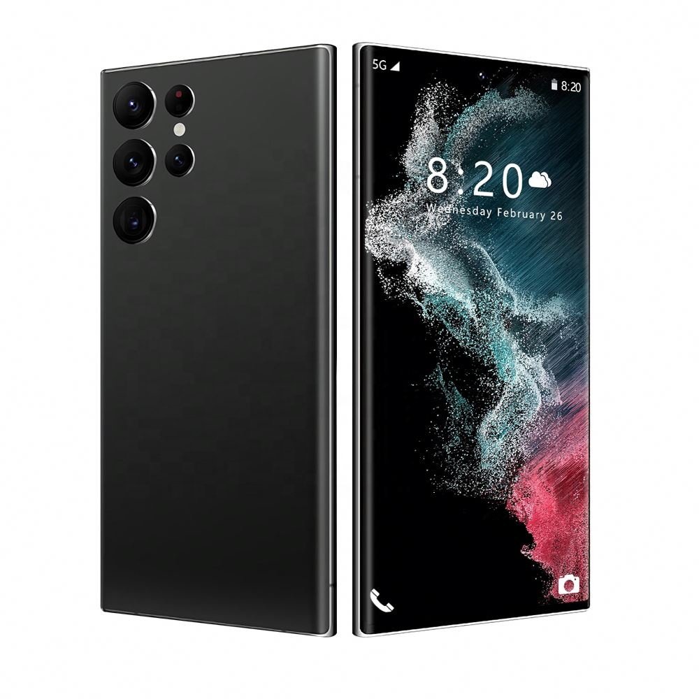 5g Smartphone Unlocked S22 Ultra 7.2 Inch Full Screen 16gb + 512gb Android Mobile Phones With Face Id Cell Phone