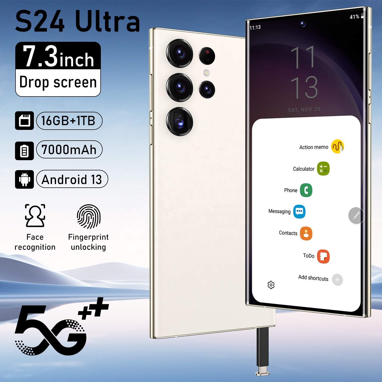 2024 Wholesale original Android s24 Super phone smartphone 16+1TB mobile phone Gaming mobile phone 5G smartphone