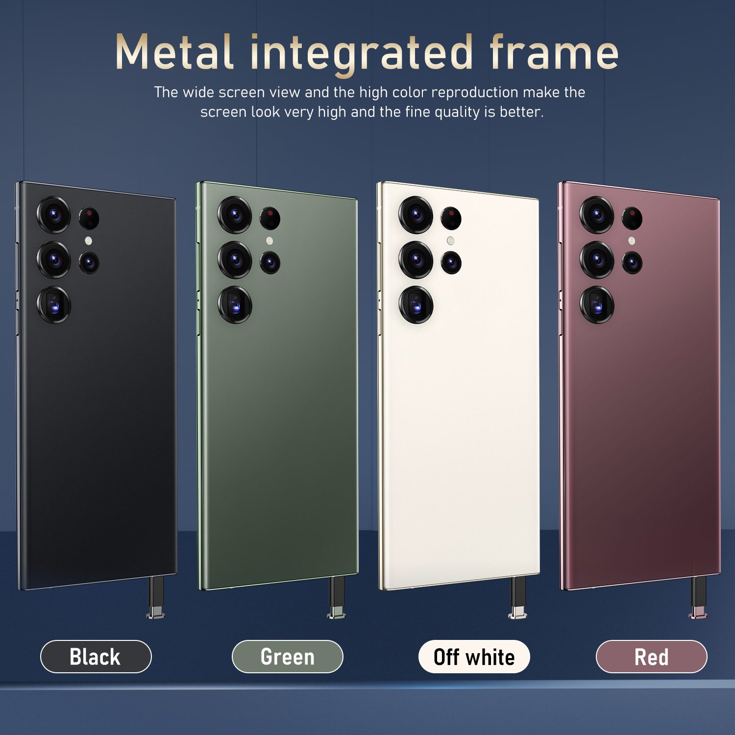 Unlocked Original Custom S24 Ultra Cell Phone Big Screen 5G smartphone 16gb + 1TB mobile phones Android13.0
