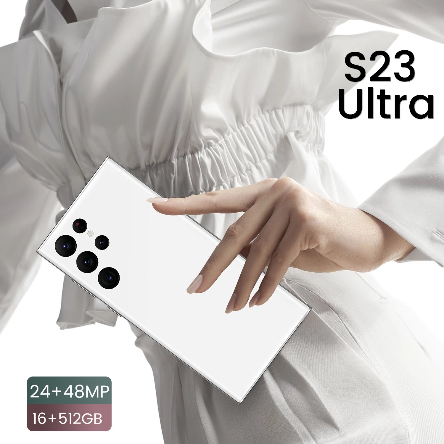 New original S23 Ultra 5G smartphone 16GB 512GB Snapdragon 8 10 core with stylus 7.2in large screen Android 12 phone