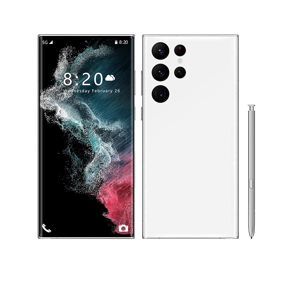 New original S23 Ultra 5G smartphone 16GB 512GB Snapdragon 8 10 core with stylus 7.2in large screen Android 12 phone