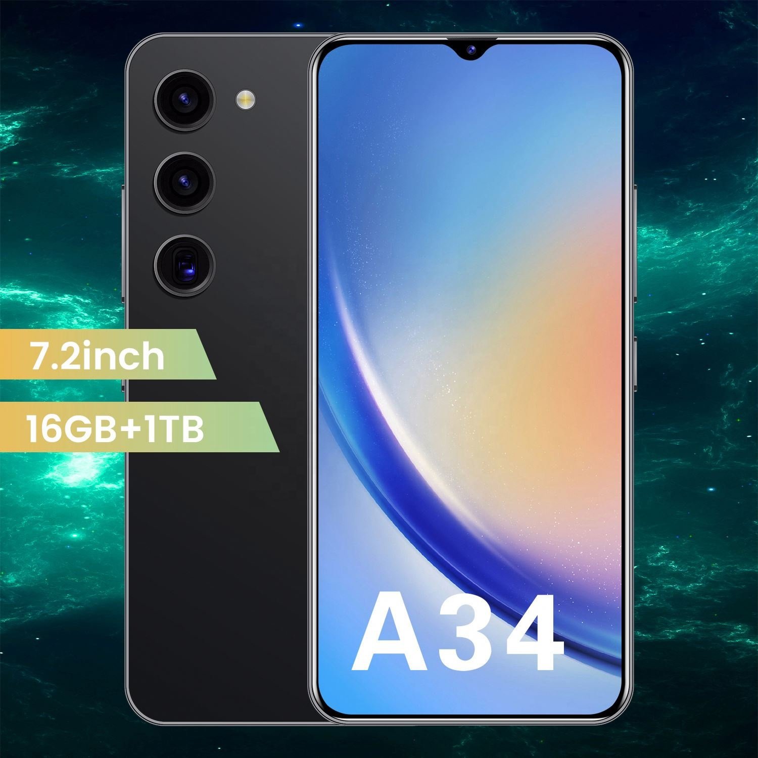2023 5G Smartphone a15 high quality brand new unlocked a34 5g android Original Mobile Phone for samsung a34 5g movil A14 phone
