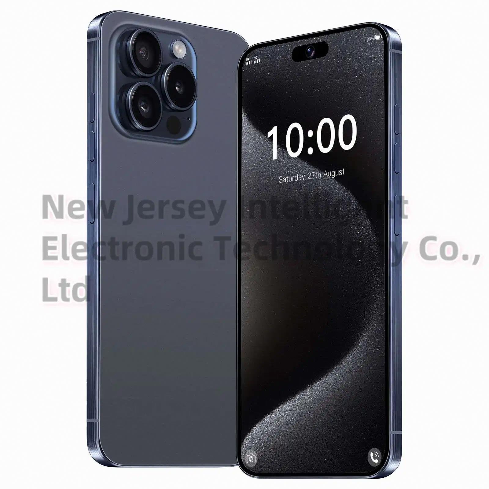 Best Sell original i 16 phone 16 pro max 6.7 inch 12GB+512GB cell Phones Have logo Dual sim mobile phone