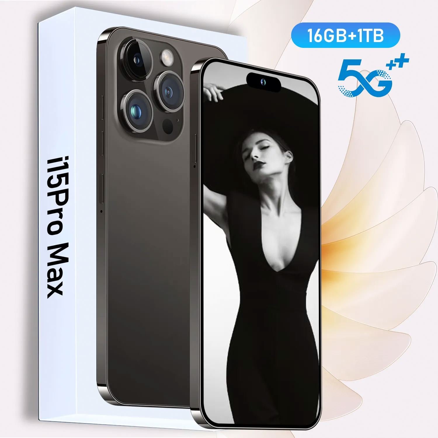 2023 Latest Smart Mobile Phone 15 Pro Max Original Brand New unlock Phone 15 Pro 5G Smart Mobile Phone i15